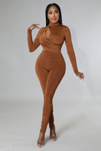 Load image into Gallery viewer, Perfect Pose Jumpsuit Black or Cognac
